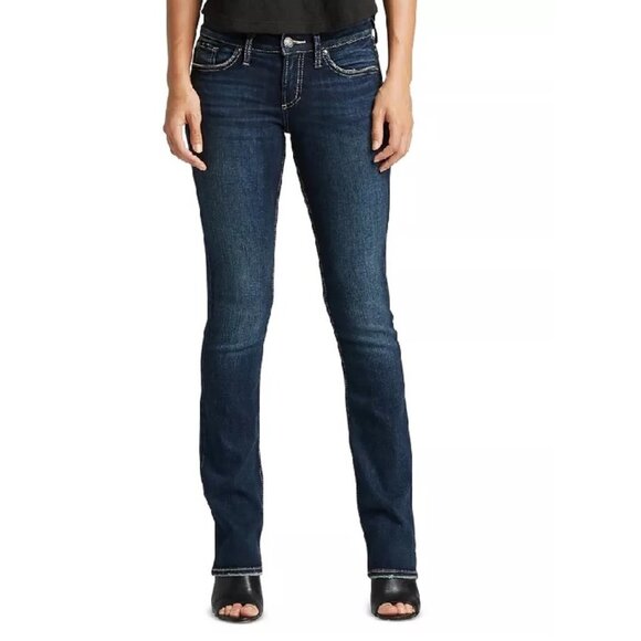 Silver Jeans Co. Suki Slim Boot JeanS - Picture 1 of 7